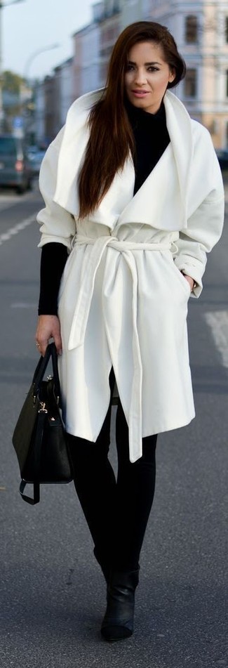 Manteau blanc MSGM