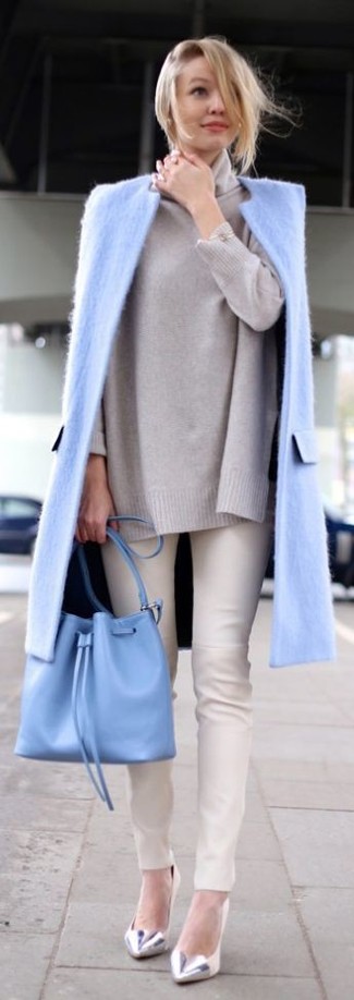 Manteau bleu clair Esprit
