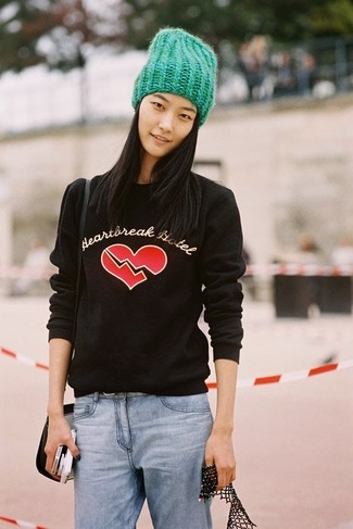 Comment porter un bonnet vert menthe