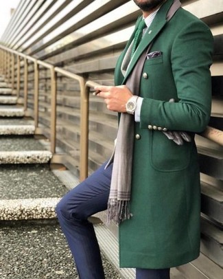Comment porter un manteau vert menthe pour un style elégantes au printemps