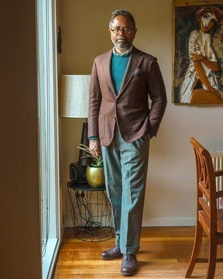 Comment porter un pantalon de costume vert menthe