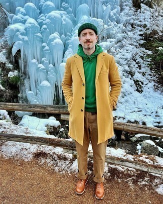 Comment porter un sweat à capuche vert menthe en automne