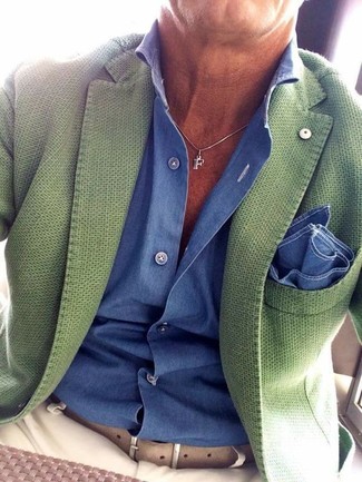 Comment porter une veste vert menthe