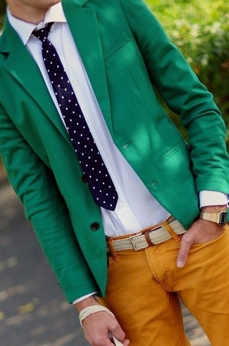 Comment porter une veste vert menthe pour un style chic decontractés quand il fait chaud