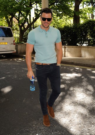 Comment porter un polo vert menthe