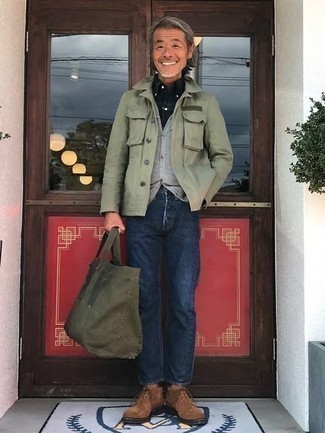 Comment porter une veste-chemise vert menthe quand il fait chaud