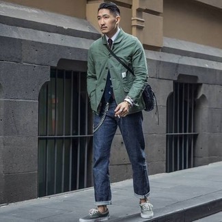 Comment porter une veste-chemise vert menthe quand il fait chaud