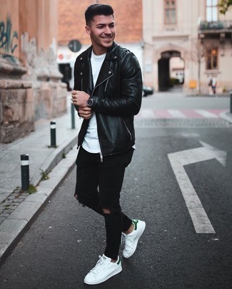 Comment porter des baskets vert menthe pour un style relax quand il fait frais
