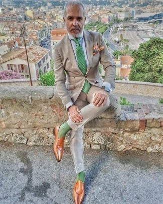 Comment porter des chaussettes vert menthe