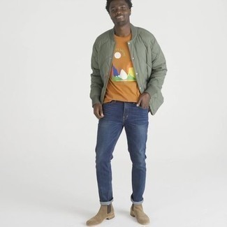 Comment porter une veste universitaire vert menthe