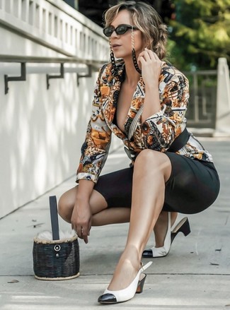 Comment porter un blazer multicolore