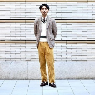 Comment porter un blazer en vichy multicolore