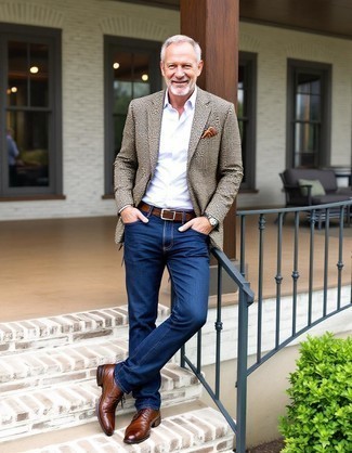 Comment porter un blazer en vichy multicolore