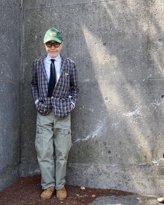 Comment porter un blazer en vichy multicolore