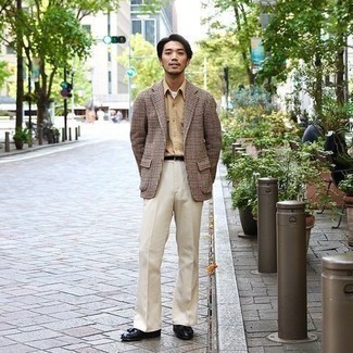 Comment porter un blazer en vichy multicolore