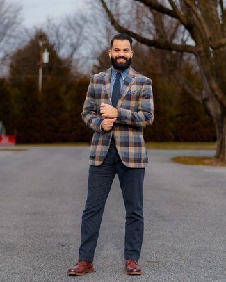 Comment porter un blazer en vichy multicolore