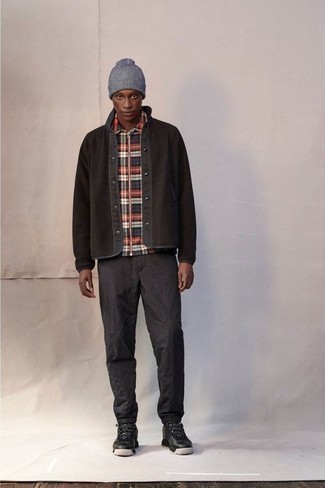 Comment porter une veste harrington multicolore