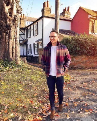 Comment porter une veste harrington multicolore