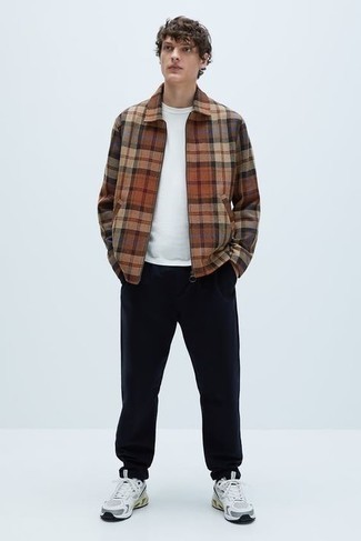 Comment porter une veste harrington multicolore