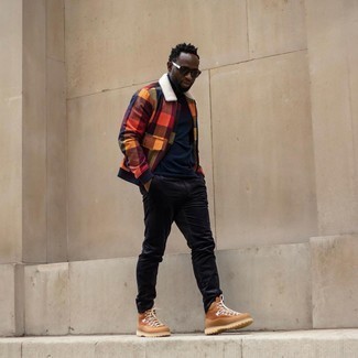 Comment porter une veste harrington multicolore