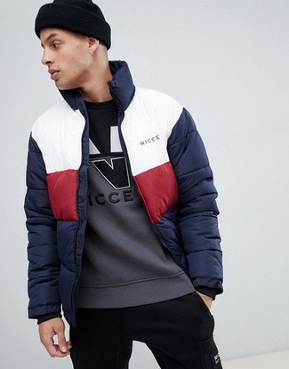 Comment porter une veste multicolore
