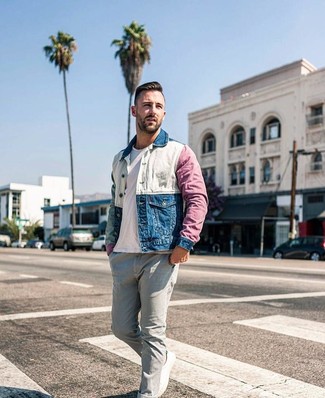 Comment porter une veste multicolore