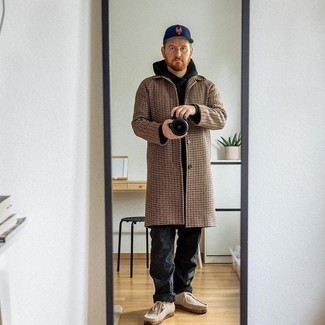 Comment porter un pardessus multicolore en automne