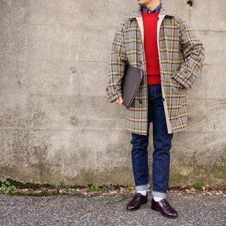 Comment porter un pardessus multicolore en automne