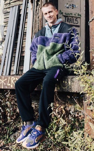 Comment porter un pull multicolore pour un style relax en automne