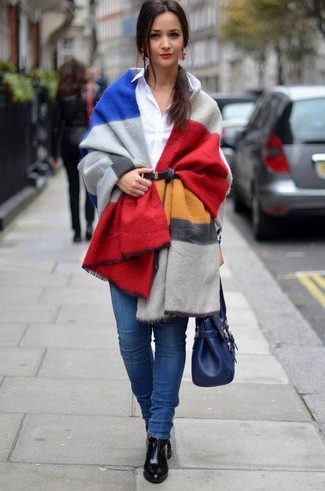 Comment porter un pull multicolore