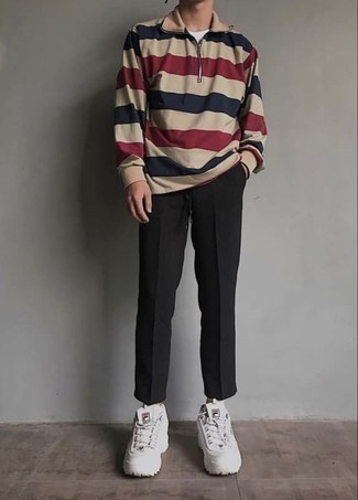 Comment porter un pull multicolore pour un style decontractés au printemps