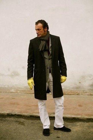 Comment porter des gants moutarde quand il fait froid après 50 ans