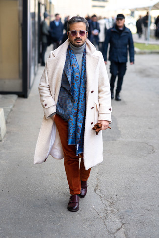 Comment porter une veste en vichy bleu marine et blanc