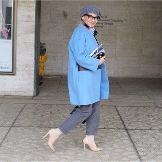 Comment porter un béret bleu marine