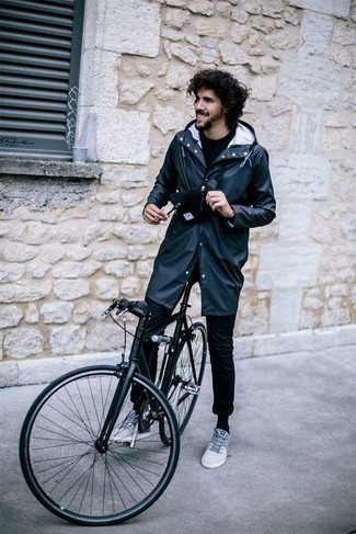 Comment porter un sac banane bleu marine