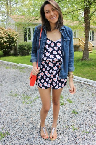 Comment porter une combinaison pantalon bleu marine