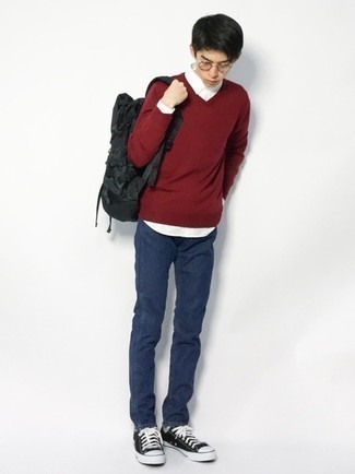 Comment porter un sac à dos en nylon au printemps à l'adolescence