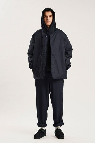 Comment porter une veste-chemise en nylon au printemps