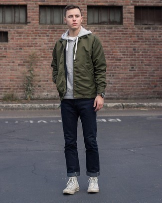 Comment porter une veste-chemise en nylon au printemps