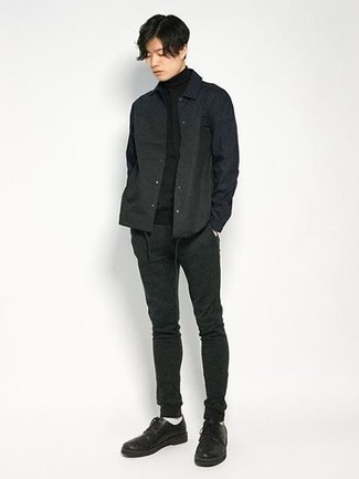 Comment porter une veste-chemise en nylon au printemps