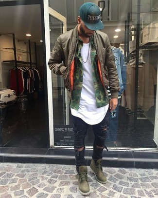 Comment porter des bottes olive quand il fait chaud
