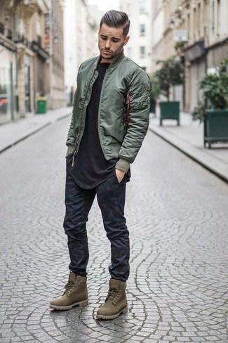 Comment porter des bottes olive quand il fait chaud