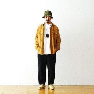 Comment porter un bob camouflage olive