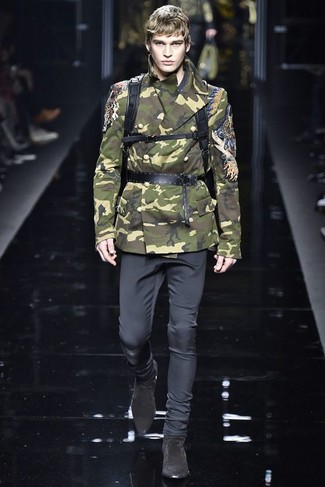 Comment porter un veste militaire camouflage olive