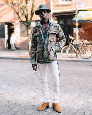 Comment porter un veste militaire camouflage olive