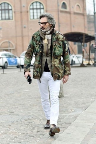 Comment porter un veste militaire camouflage olive
