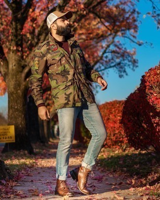 Comment porter un veste militaire camouflage olive