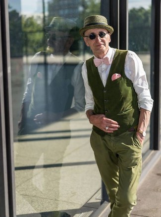 Comment porter un manteau en coton olive