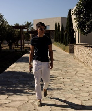 Comment porter des espadrilles olive