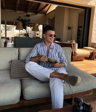 Comment porter des espadrilles olive quand il fait chaud
